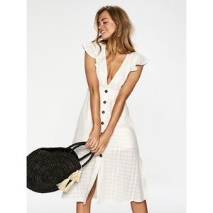 NWT - L*SPACE Jordan Dress in Ivory (Size S)